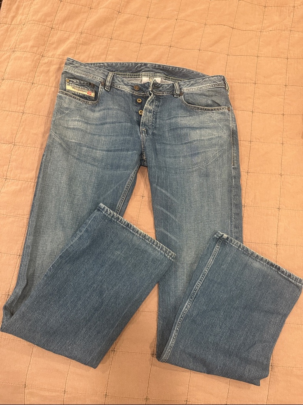 Diesel Button Fly Jeans Made in Italy